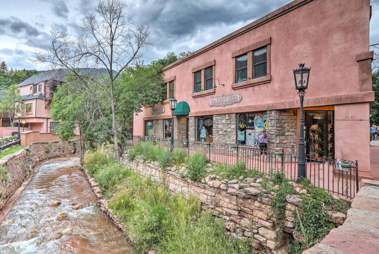 Downtown Manitou Springs Home Tranquil Creek View Экстерьер фото