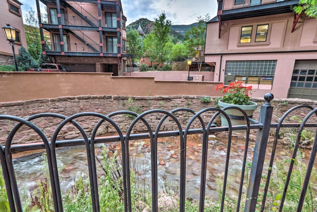 Downtown Manitou Springs Home Tranquil Creek View Экстерьер фото